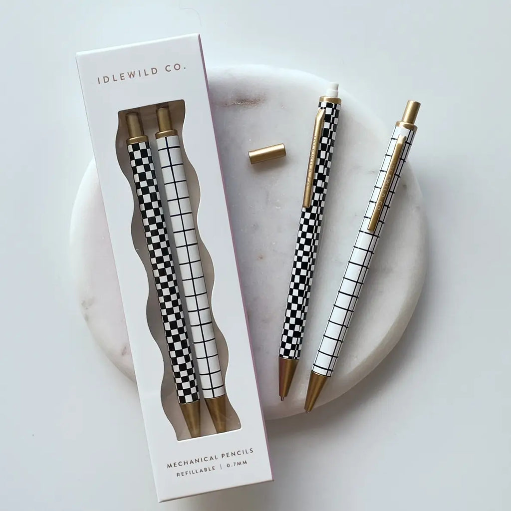 Grids & Checks Mechanical Pencils – Phantom Row