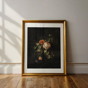 “Still Life with Roses” Dutch Floral Art Print