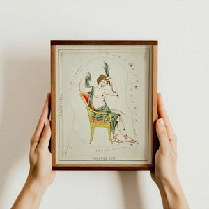 “Cassiopeia Constellation” Goddess Art Print