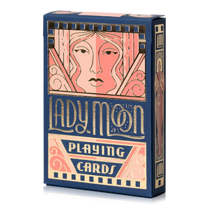 Lady Moon Playing Cards