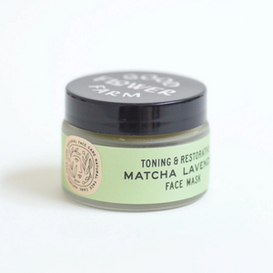 Matcha Lavender Botanical Face Mask