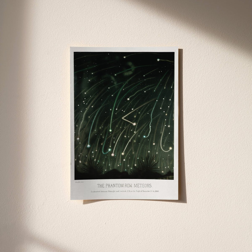 “November Meteors” Celestial Art Print – Phantom Row