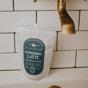 Peppermint Latte | Bath Brew