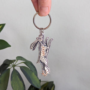 Lucky Rabbit Keychain